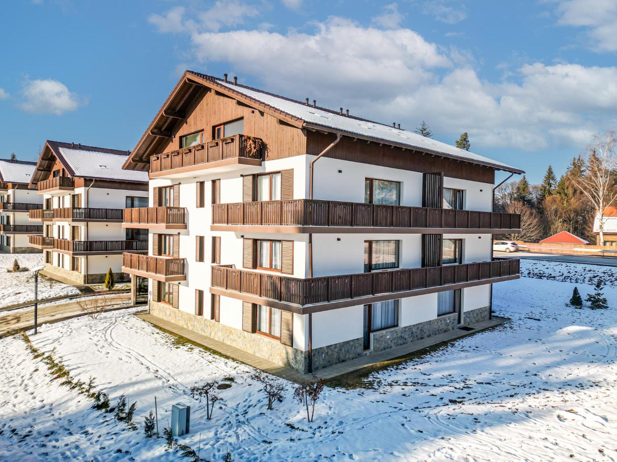 Albert Residence Aparthotel Grand Chalet With Free Spa Access To Alpin Resort Poiana Brasov Esterno foto